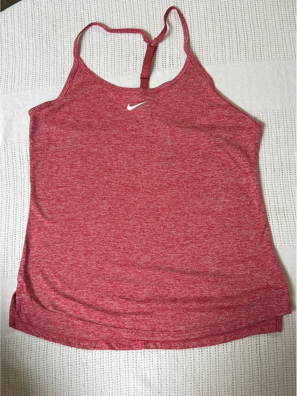 Nike Dri-FIT Red Athletic Tank Top Size Small